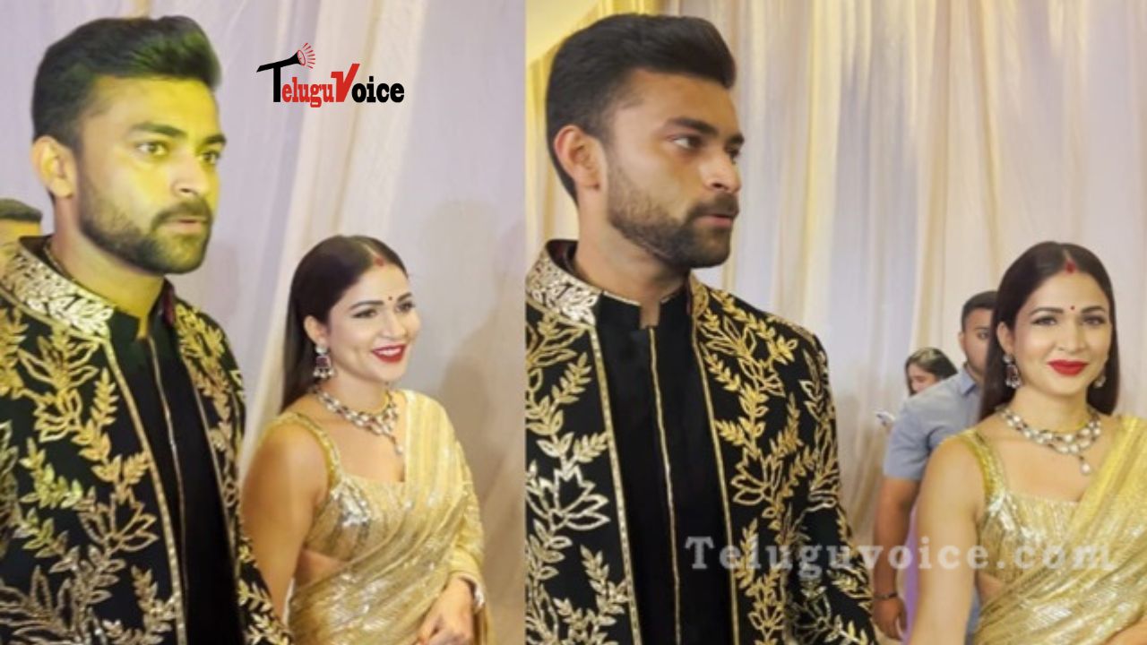 Varun Tej and Lavanya's Grand Wedding Reception teluguvoice