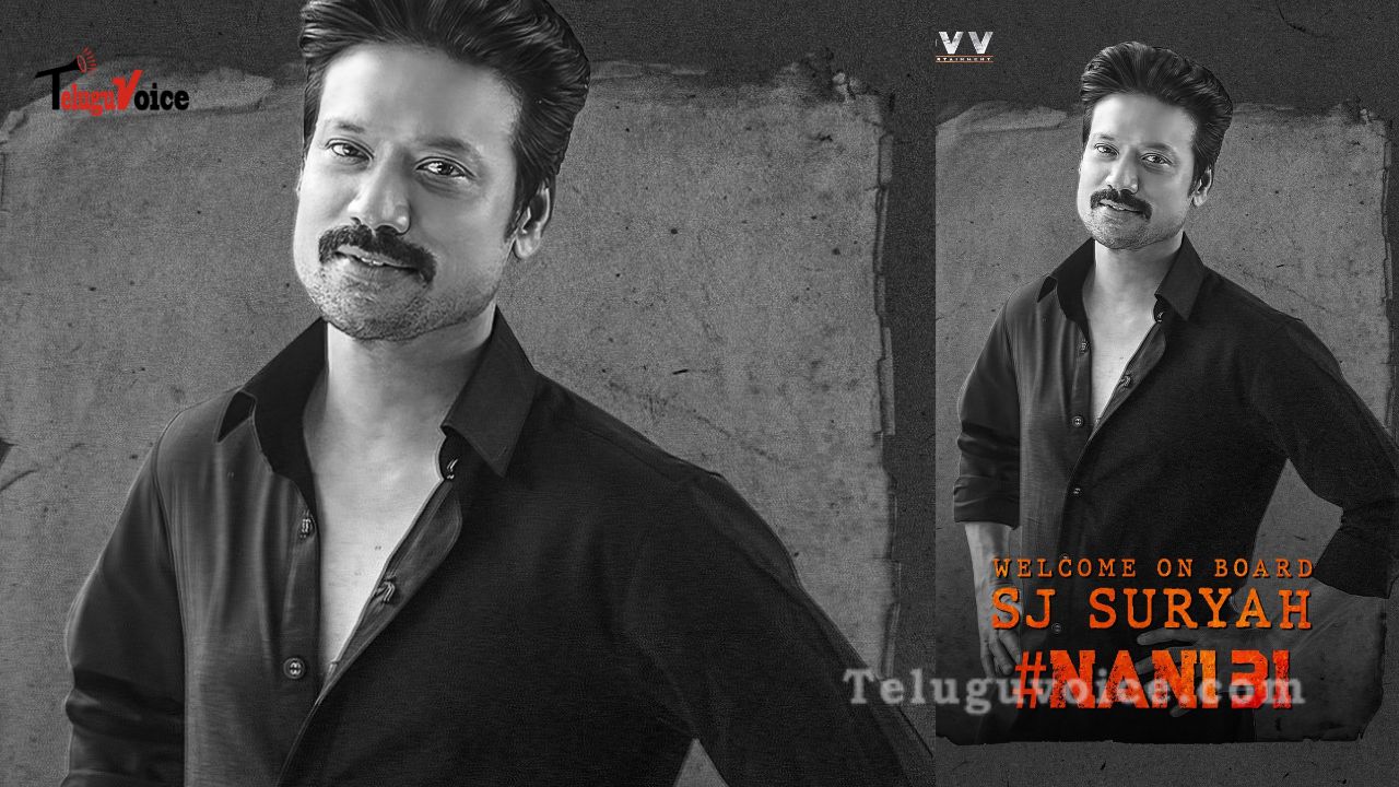 SJ Suryah's Impressive Paycheck for Nani's Saripoda Sanivaram teluguvoice