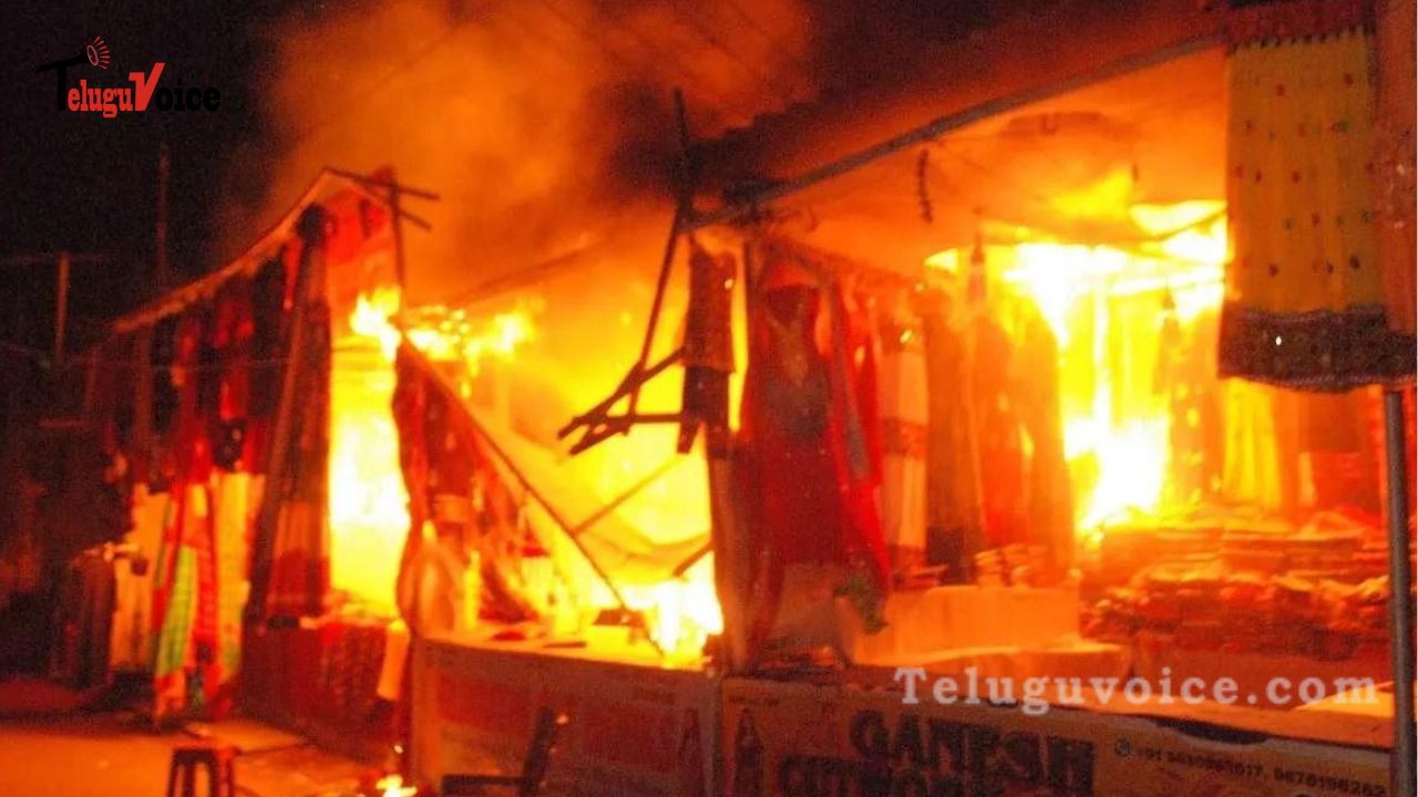 Tragic Fire Incident in Nampally Claims Seven Lives teluguvoice