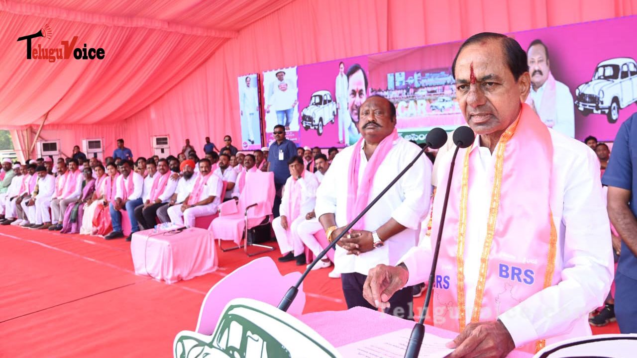 KCR: Telangana will soon have 24-hour drinking water teluguvoice