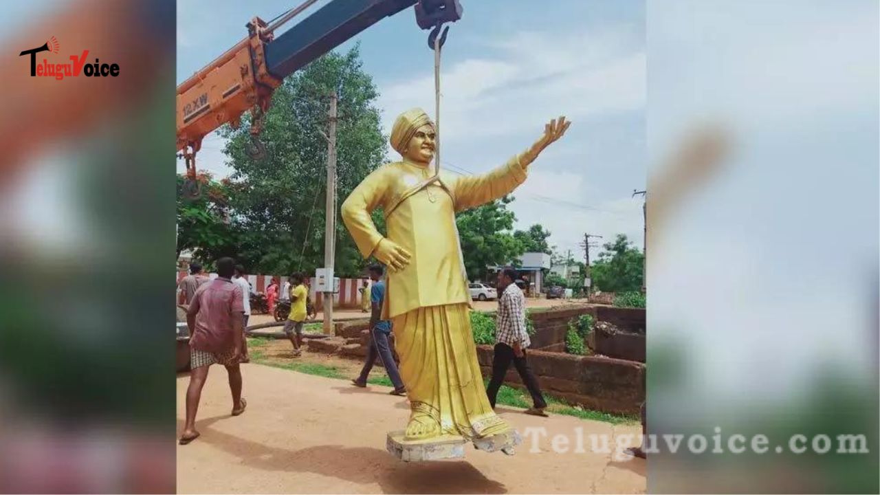 TDP Leader Nara Lokesh Strongly Condemns Vandalism of NT Rama Rao Statue in Andhra Pradesh teluguvoice