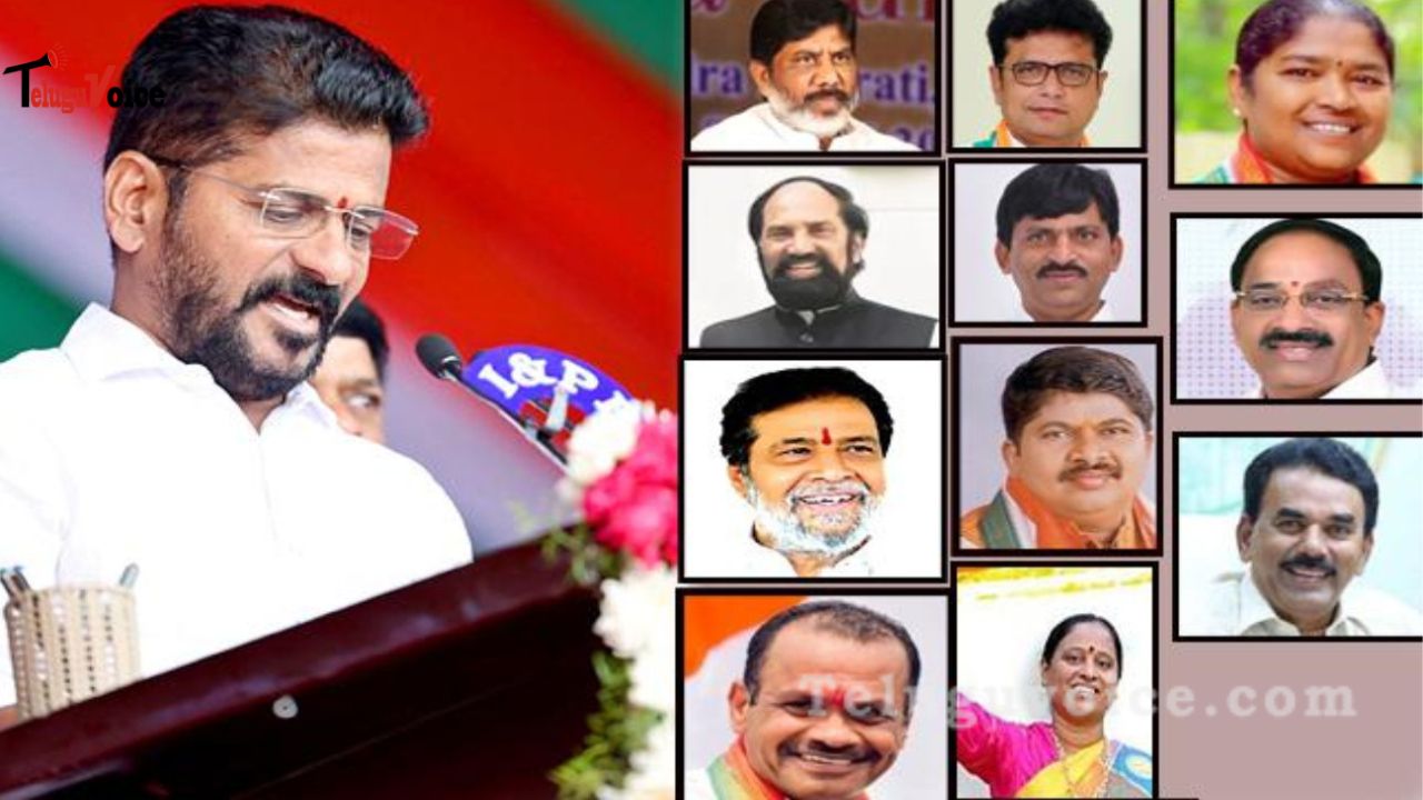 Congress Cabinet Ministers: Telangana Cabinet: Allotment of departments to new ministers teluguvoice