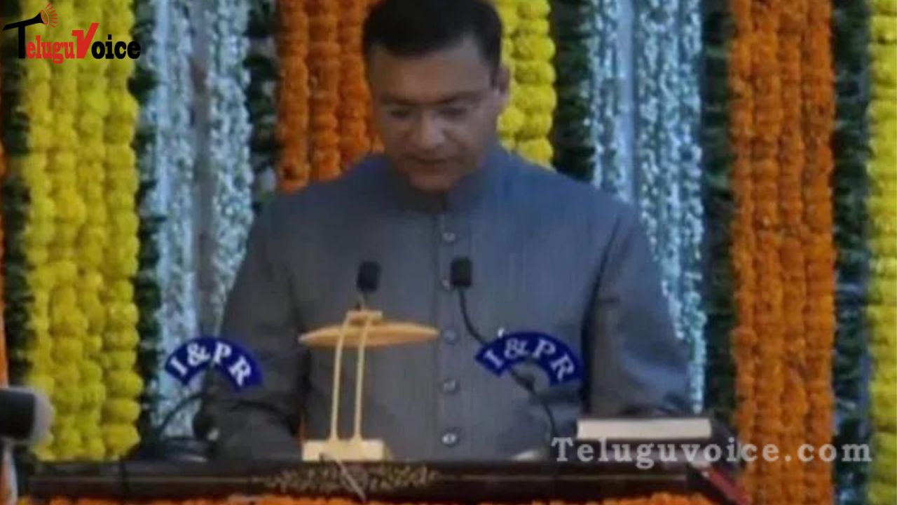 Akbaruddin Owaisi Sworn in as Protem Speaker of Telangana Assembly teluguvoice