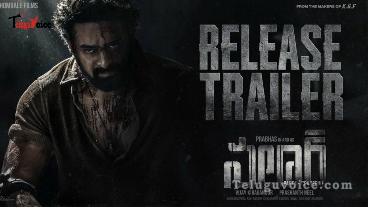 Salaar Trailer: A KGF-Inspired Epic Unveiled teluguvoice