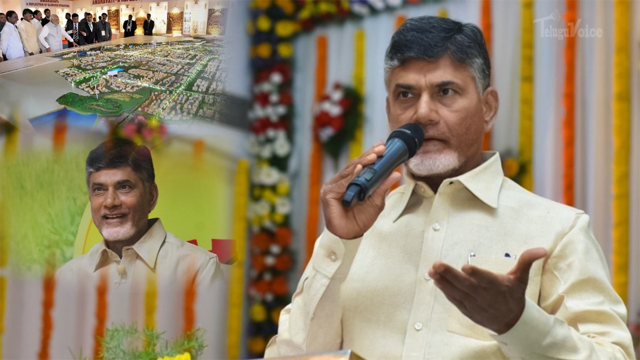 Chandrababu Naidu Vows to Restore Andhra Pradesh's Capital Status teluguvoice