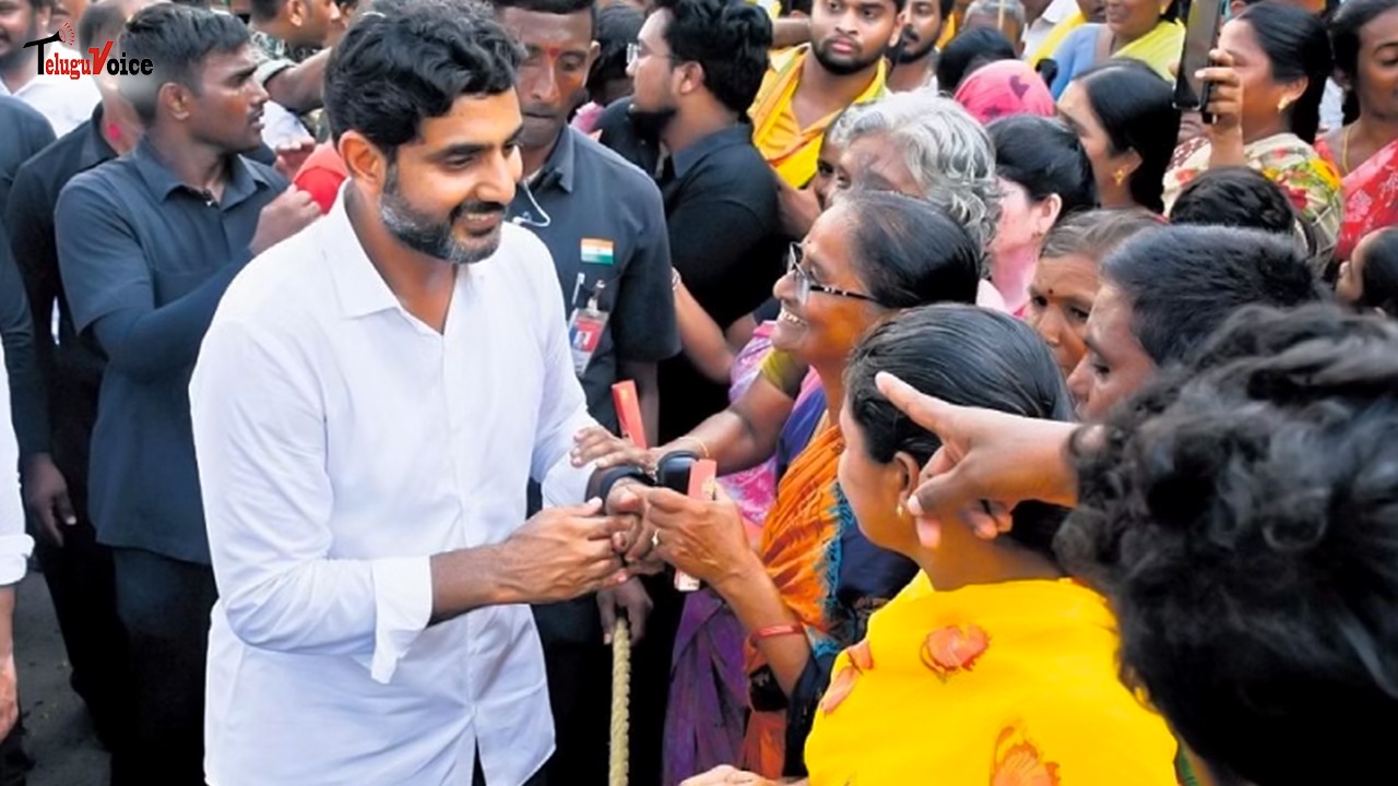 Nara Lokesh met with Mangalagiri Constituency Leaders who are neutral teluguvoice