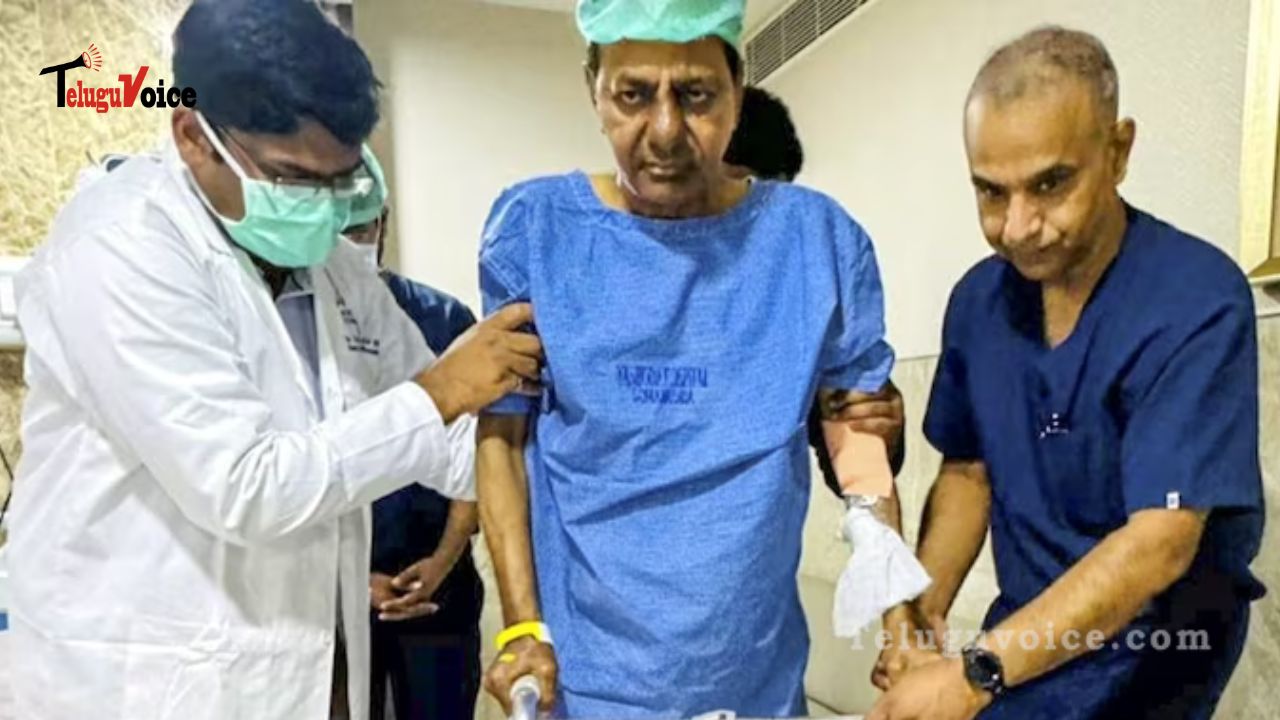 Telangana CM K Chandrashekar Rao Makes Steady Recovery After Hip Surgery teluguvoice