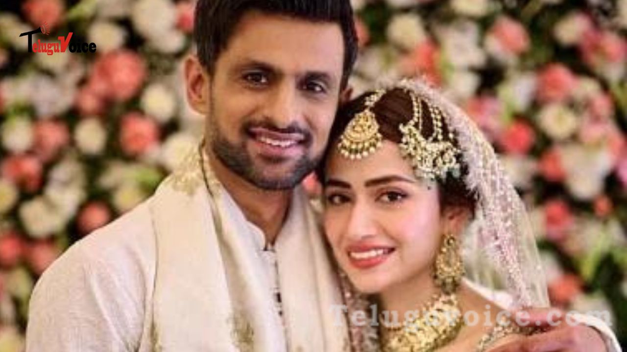 Shoaib Malik Ties the Knot with Pakistani Actress Sana Javed teluguvoice