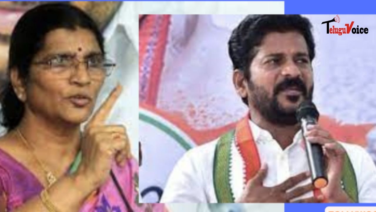   Lakshmi Parvathi Criticizes Revanth Reddy's Political Acumen and Congress Governance teluguvoice