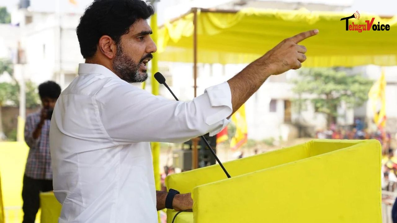 TDP's Nara Lokesh Claims YSRC Leaders Shunning CM Jagan, Foresees Power Shift teluguvoice