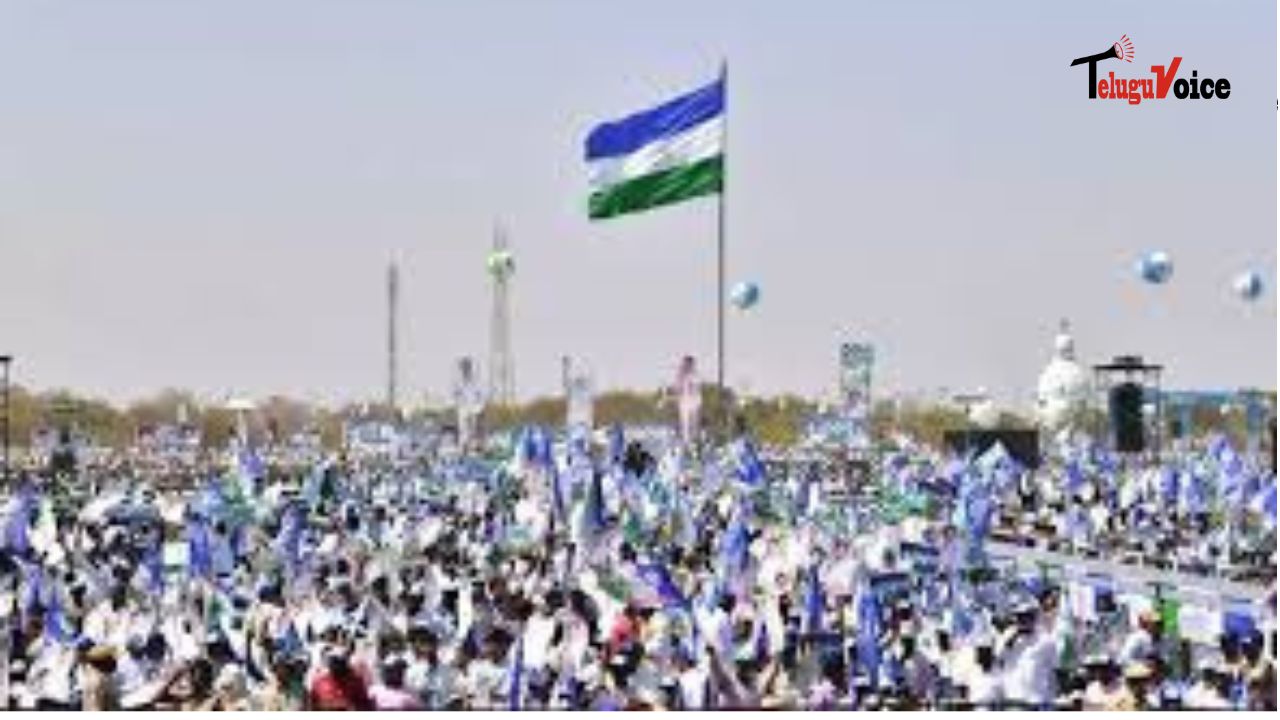 YSRCP's Mega Rally in Siddam Sabha: Embracing Tomorrow teluguvoice