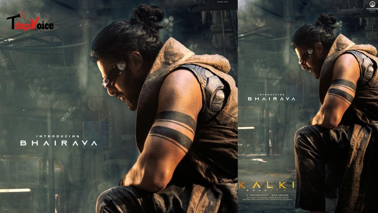 Prabhas Unleashes Fury as 'BHAIRAVA' in Kalki 2898 AD: A Glimpse into the Future of Myth and Sci-Fi teluguvoice