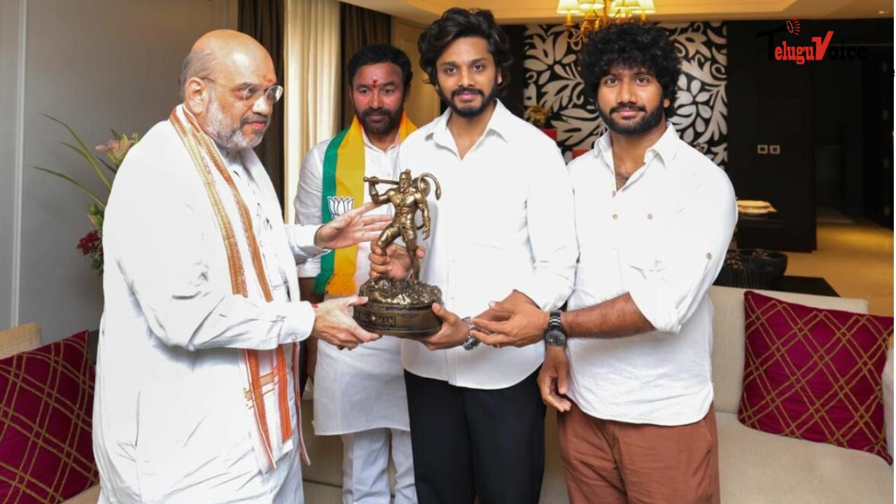 Amit Shah Applauds Hanu-Man teluguvoice