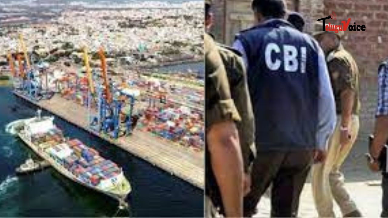 CBI's Drug Seizure Saga: Unraveling the Vizag Port Mystery teluguvoice