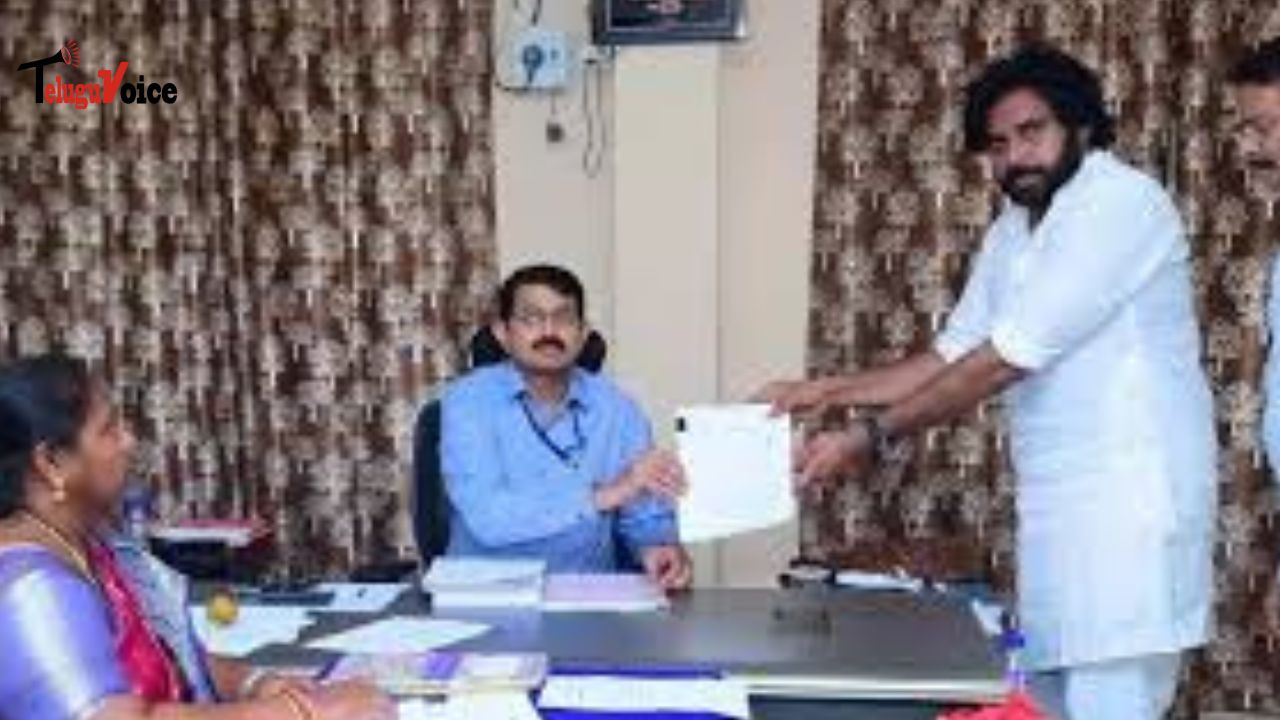 Pawan Kalyan Submits Nomination for Pithapuram Seat, Affirms Confidence in NDA Alliance teluguvoice