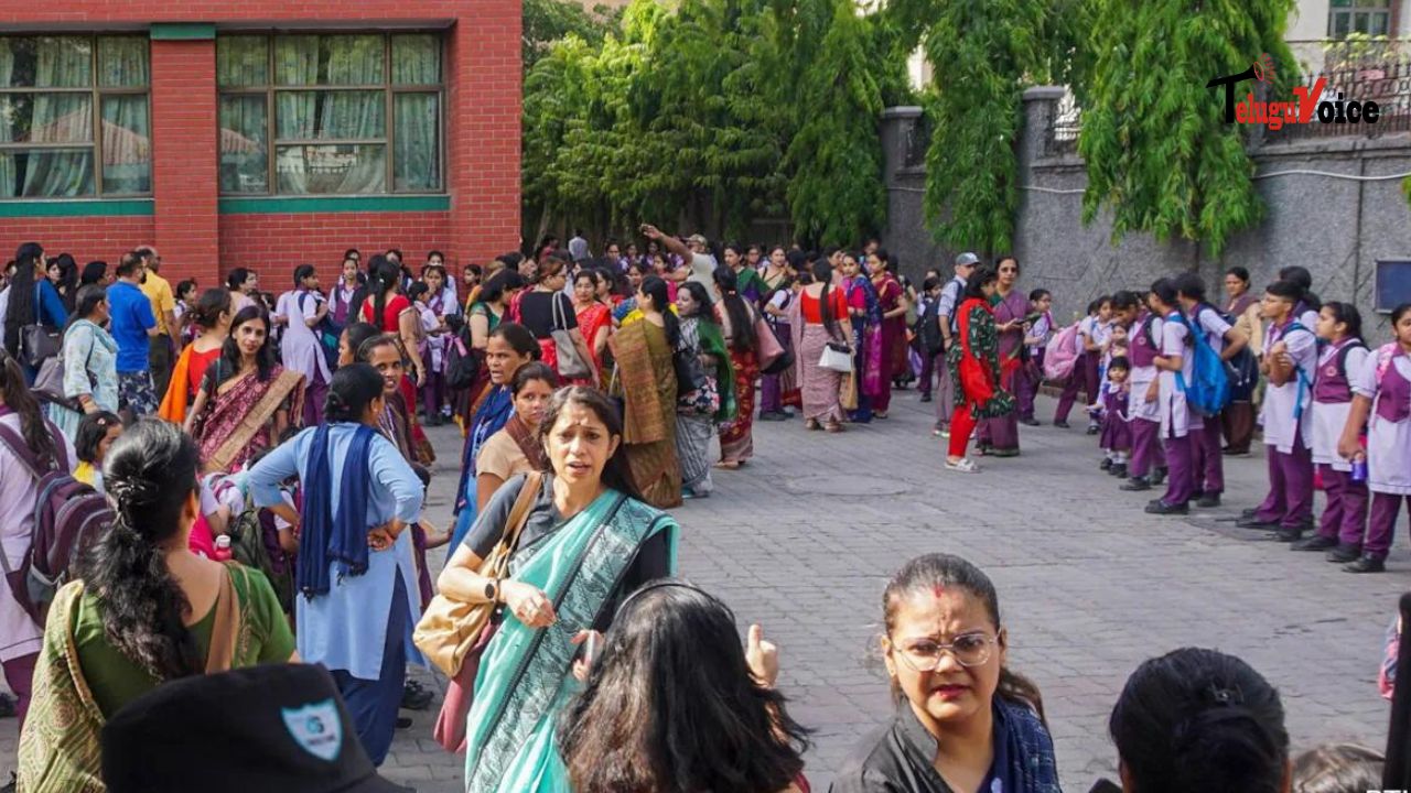 Delhi Schools Evacuated Amid Bomb Threat; Authorities Label It a Hoax from Suspected Russian Address teluguvoice