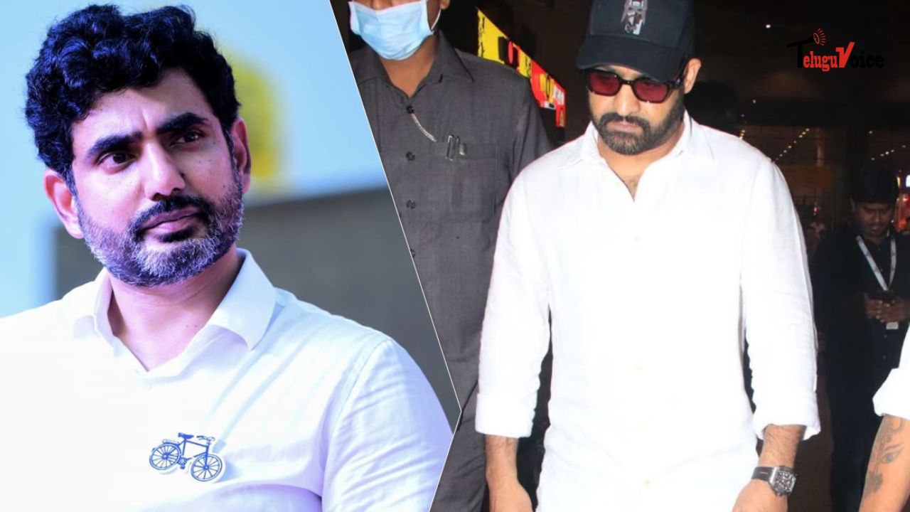  Nara Lokesh's Birthday Wishes to Junior NTR Amidst Political Tensions teluguvoice