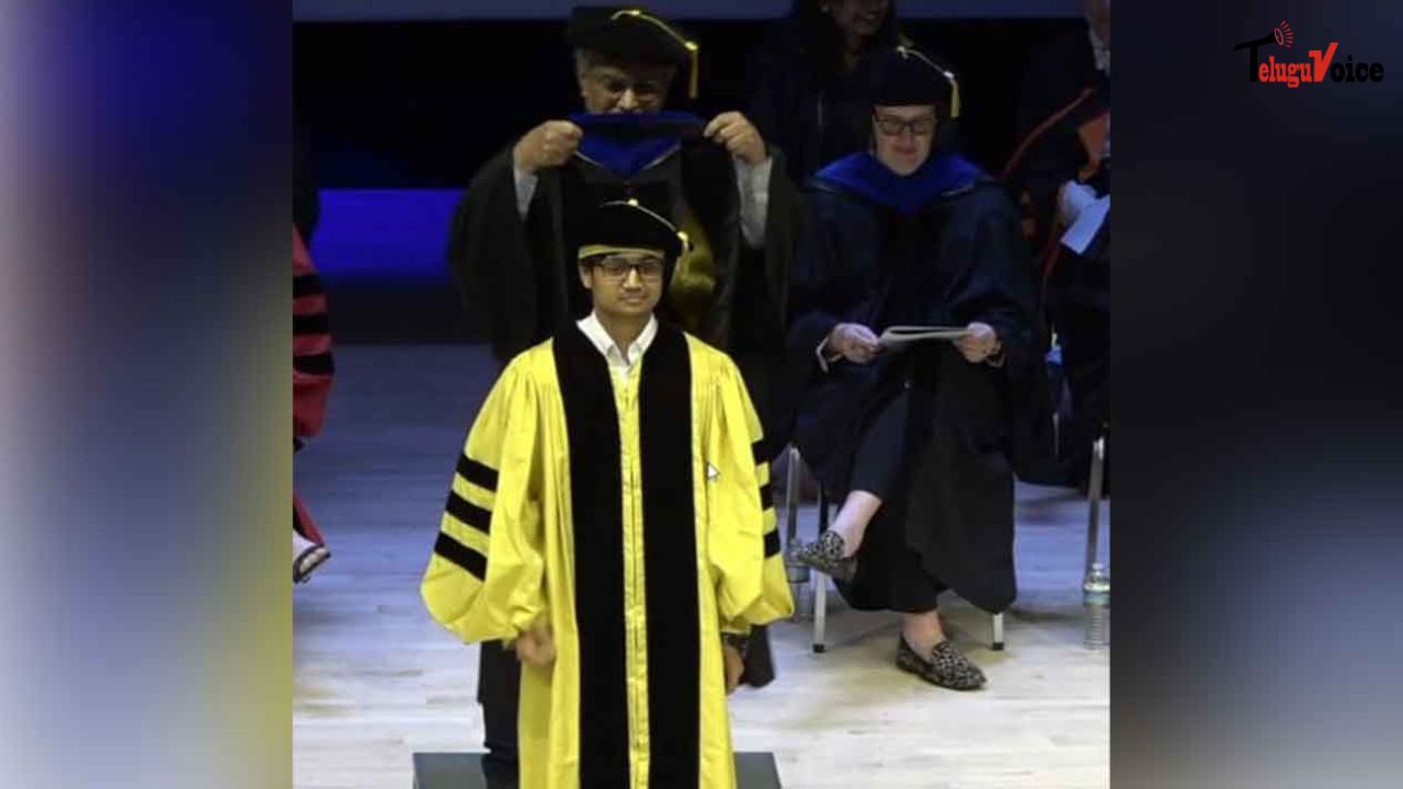  Son of Telangana Tribal Farmer Earns PhD in US and Lands Rs. 1 Crore Job  teluguvoice