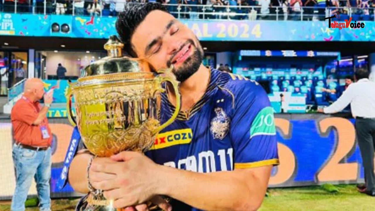  KKR's Rinku Singh Sets Sights on T20 World Cup Glory After IPL Triumph  teluguvoice