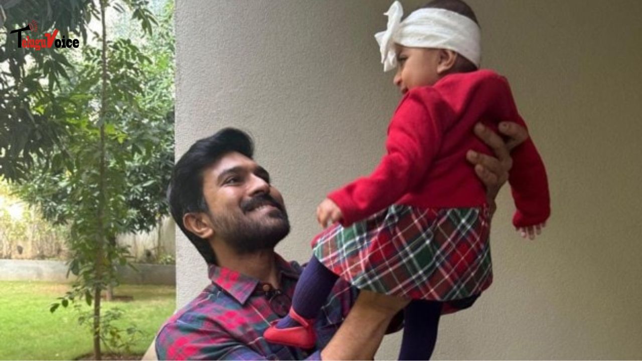 Ram Charan Opens Up About Fatherhood and the Joys of Parenting Daughter Klin Kaara teluguvoice