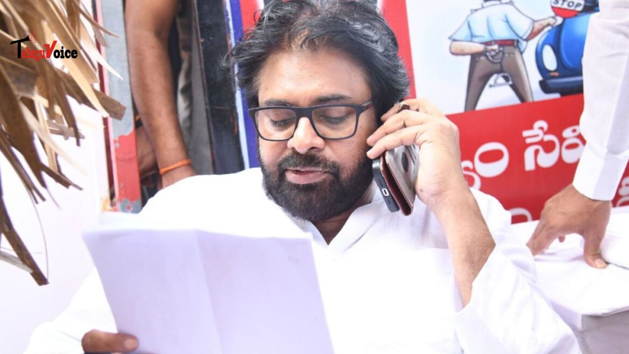 Deputy CM Pawan Kalyan on Duty with Praja Darbar teluguvoice