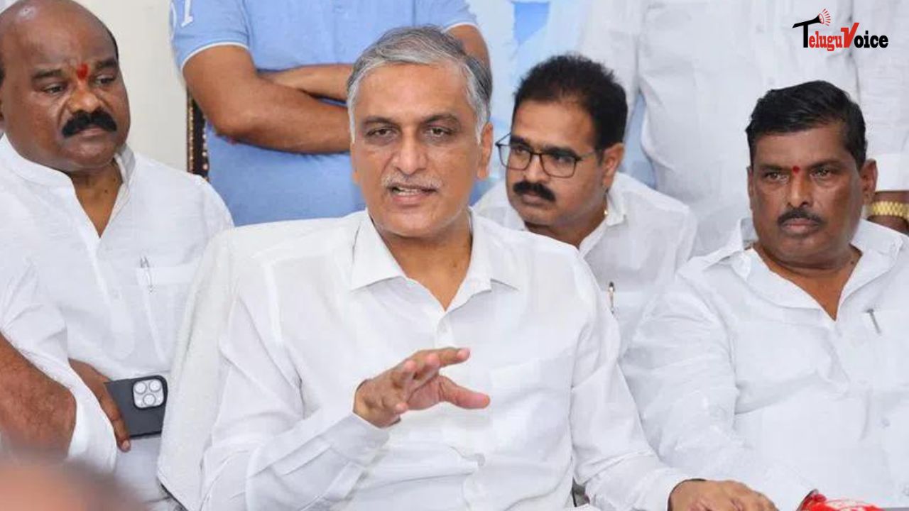 BRS leader Harish Rao demands the release of funds for local bodies. teluguvoice