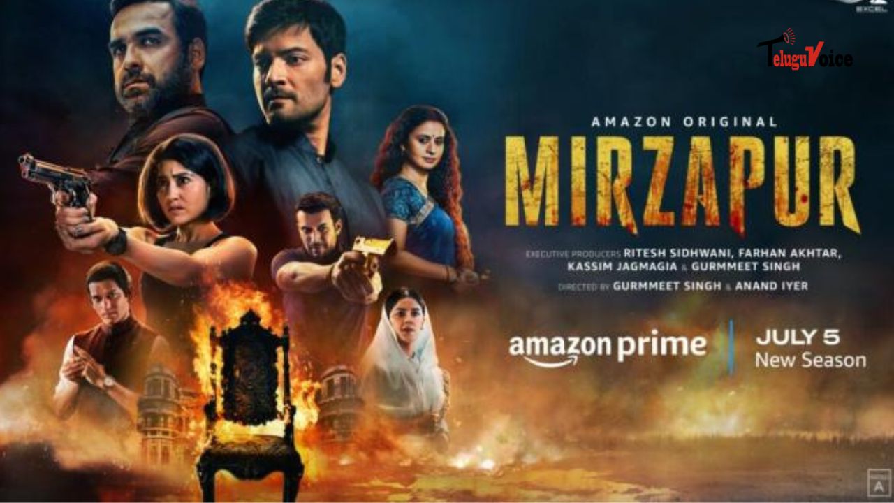  Mirzapur Season 3 Finally Debuts on OTT teluguvoice