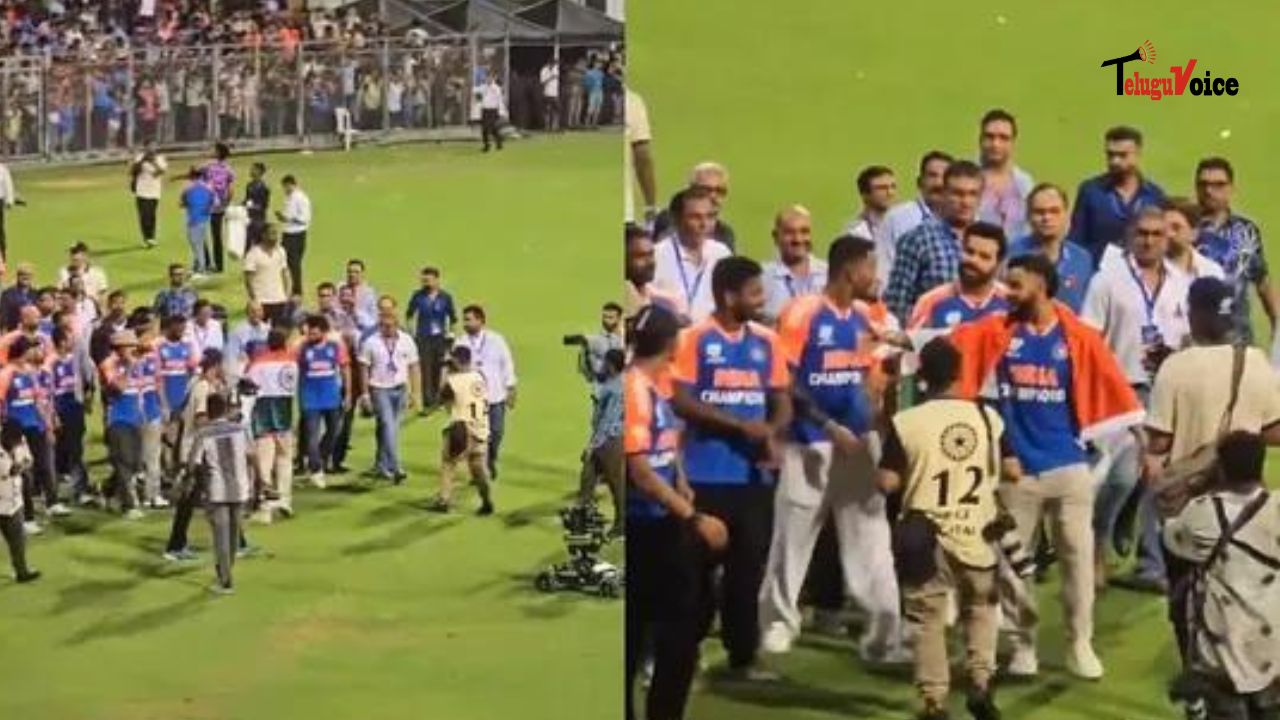 Did Virat Kohli Initiate the 'Vande Mataram' Sing-Along at Wankhede? teluguvoice