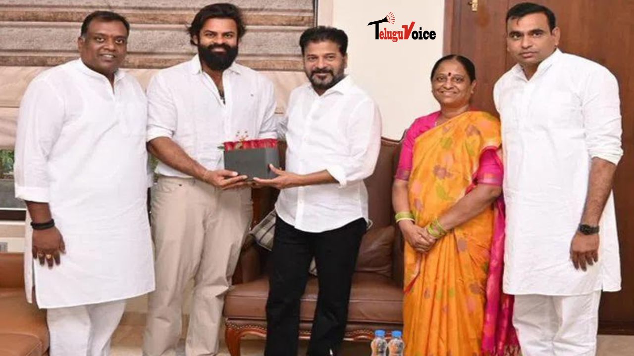 Sai Dharam Tej Meets Telangana CM Revanth Reddy to Discuss Child Abuse teluguvoice