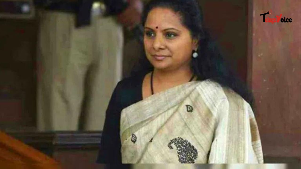 BRS MLC K Kavitha Hospitalized in Delhi teluguvoice