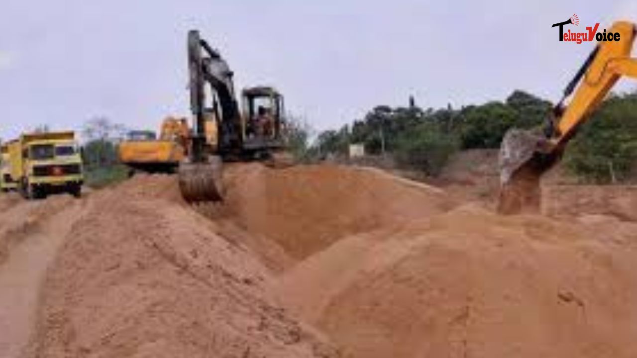 Naidu Warns Cabinet Against Involvement in Sand Mining, Stresses Transparency teluguvoice