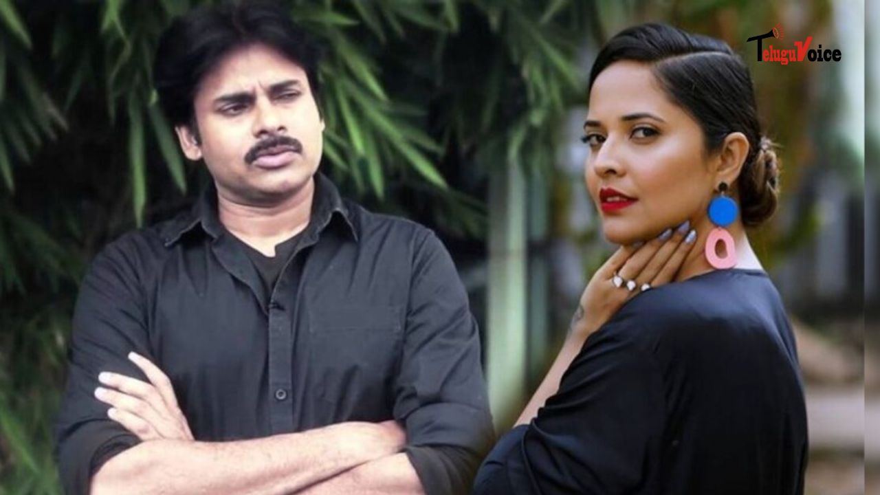 Anasuya to Shake Legs with Pawan Kalyan! teluguvoice