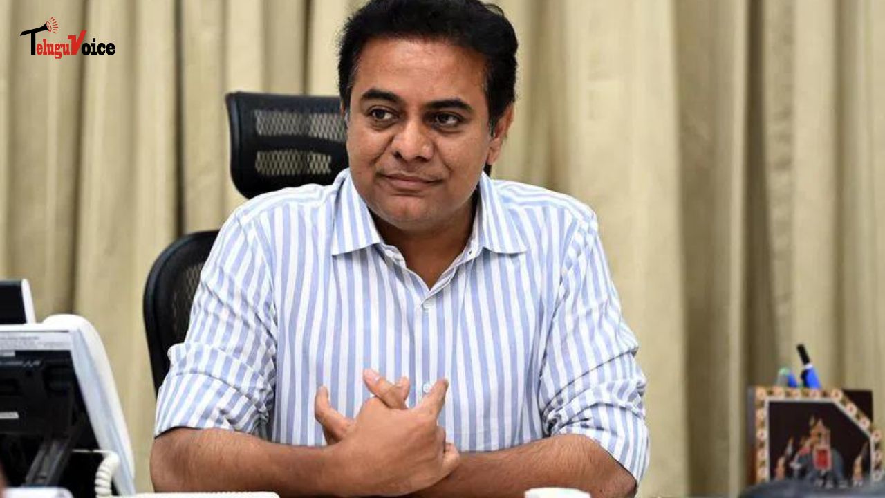 Telangana First: KTR Extends Support to State Delegation Heading to the US teluguvoice