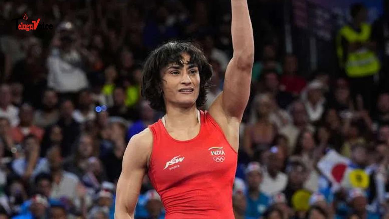 Vinesh Phogat's Disqualification at Paris Olympics 2024 Stuns India teluguvoice