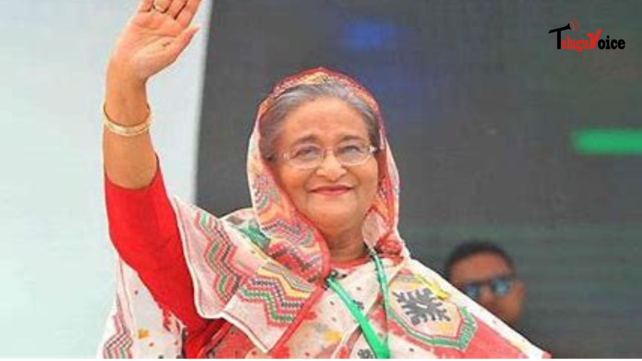 Sheikh Hasina Accuses US of Regime Change, Awami League Pledges to Rebuild teluguvoice