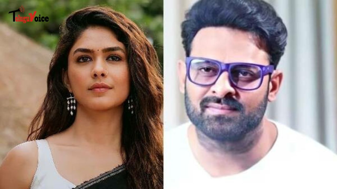 Mrunal Thakur Addresses Prabhas Film Rumors teluguvoice