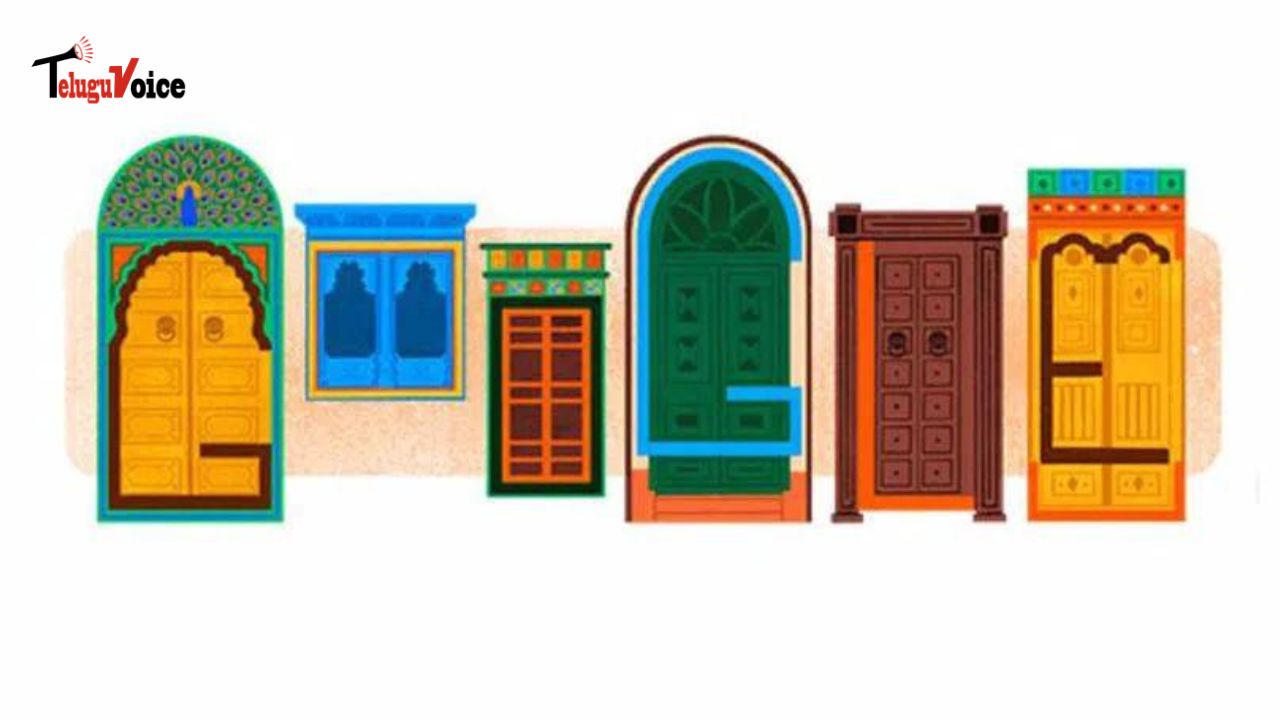 Google Doodle Celebrates India's Independence Day with Architectural Theme teluguvoice