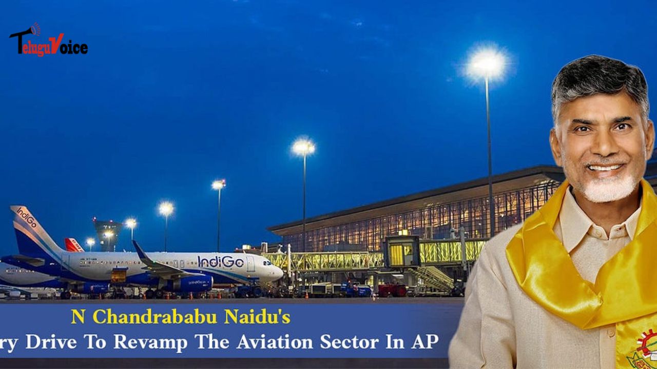 Andhra Pradesh Aims to Double Airport Count as CM Naidu Pushes for Aviation Sector Expansion teluguvoice