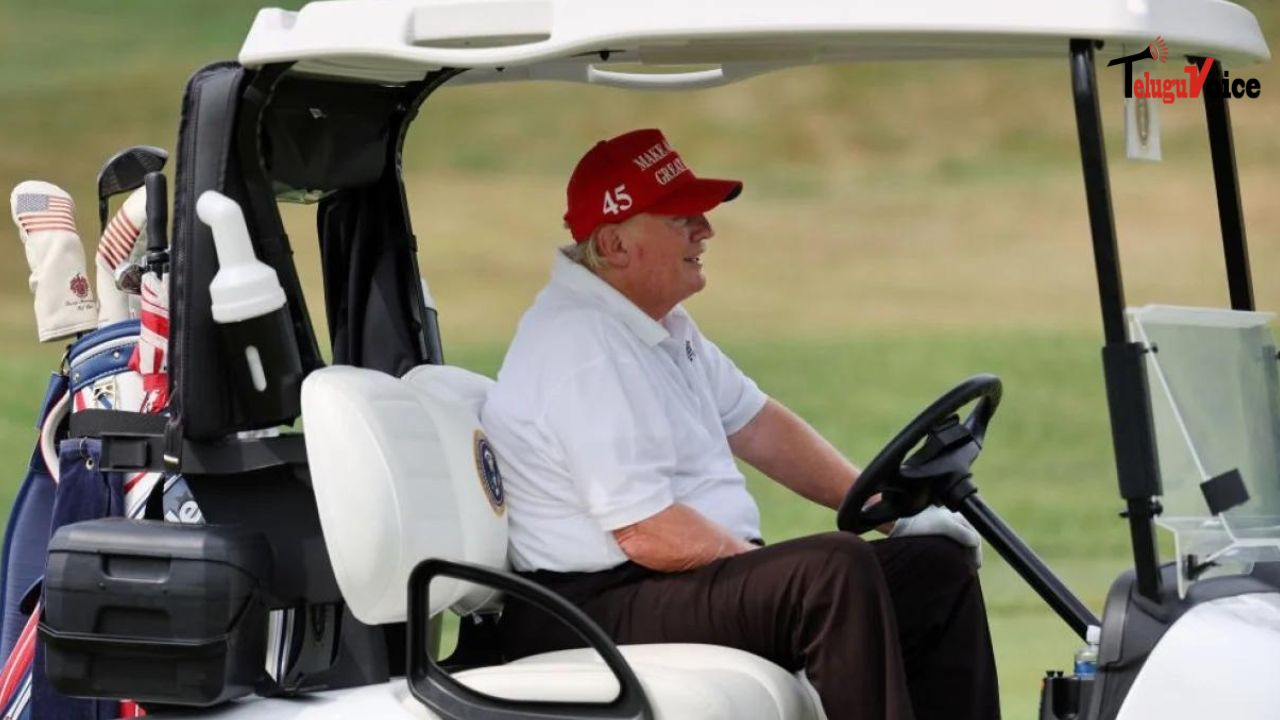 Trump's Golf Obsession Raises Concerns Among Aides as Campaign Momentum Slips teluguvoice