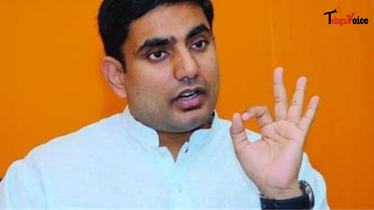  Minister Nara Lokesh to Embark on 3-Day Tour in Vizag, Marking First Visit Post-NDA Government Formation teluguvoice