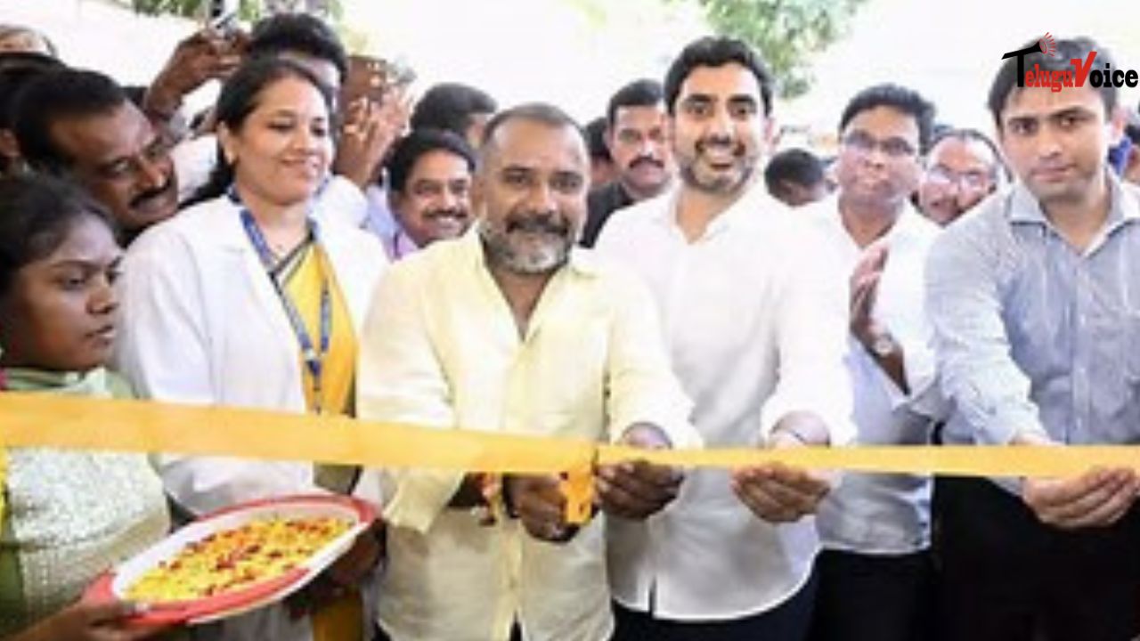 Nara Lokesh Inaugurates Kidney Dialysis Centre, Fulfills Promise from Yuvagalam Padayatra teluguvoice