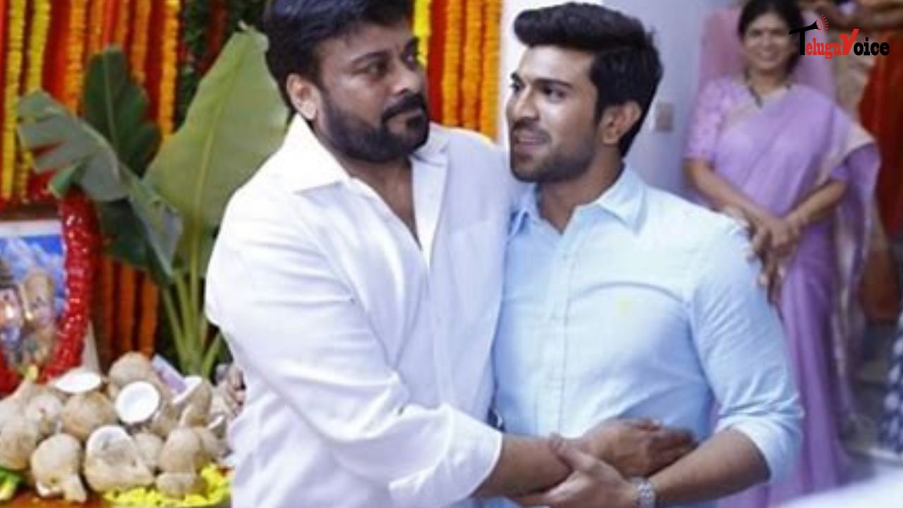 Chiranjeevi and Ram Charan Donate ₹1 Crore to Flood Relief, Naidu Expresses Gratitude teluguvoice