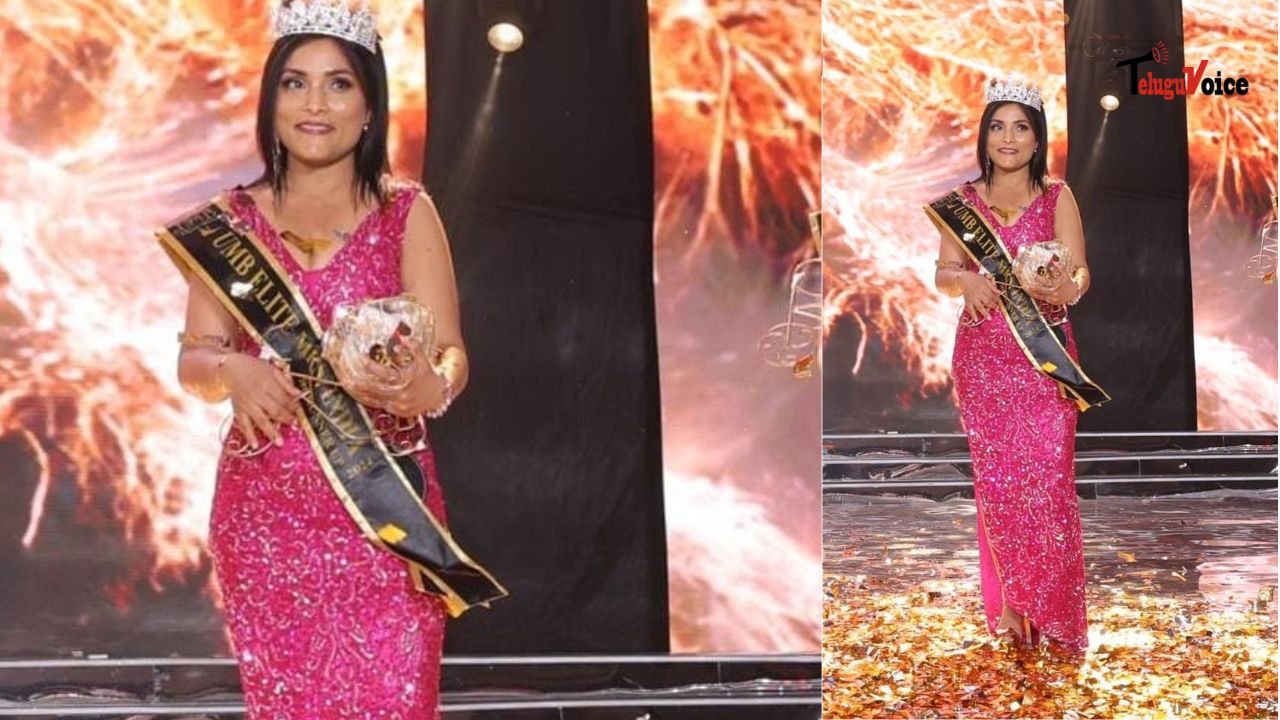 Sushma Thodety Shines at Mrs. India Competition teluguvoice