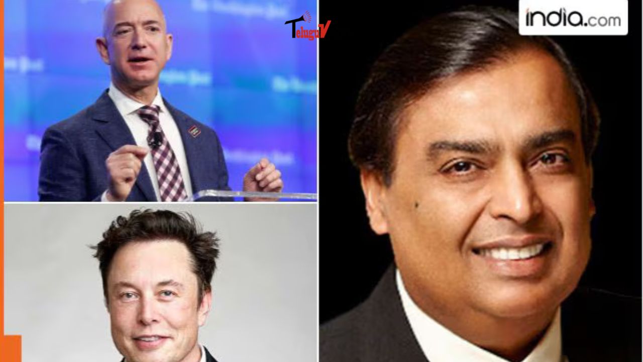 Elon Musk Widens Wealth Gap Over Jeff Bezos as Indian Tycoons Slip in Global Rich List teluguvoice