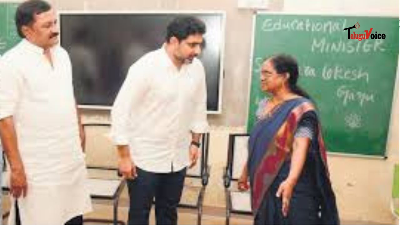 From Sheds to Schools: Minister Lokesh's Promise to Andhra Pradesh's Students teluguvoice