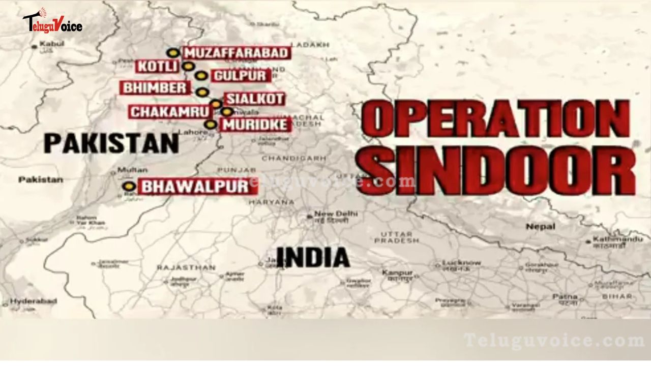Full Breakdown of Targets in Operation Sindoor teluguvoice