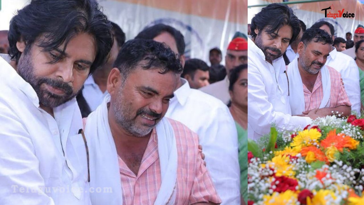 Pawan Kalyan Donates ₹25 Lakh to Martyred Soldier Murali Nayak’s Family teluguvoice