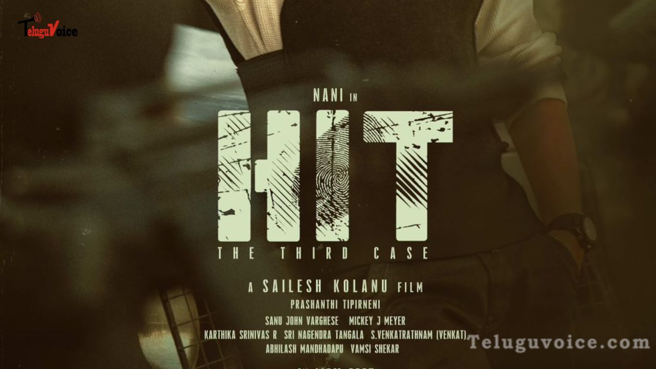 Nani’s HIT 3 to Stream on Netflix Starting May 29 teluguvoice