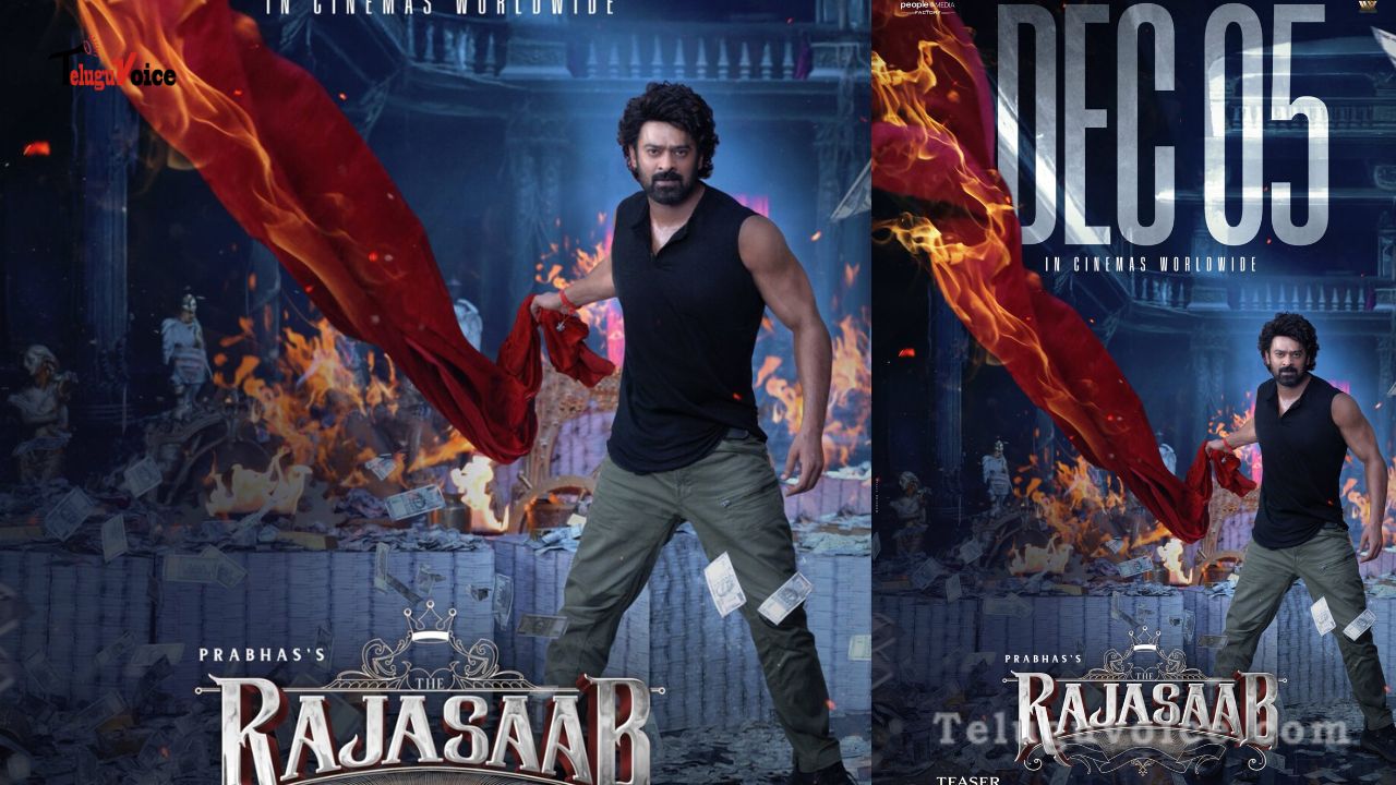 Prabhas’ ‘Raja Saab’ Locks Release Date for December 5 teluguvoice