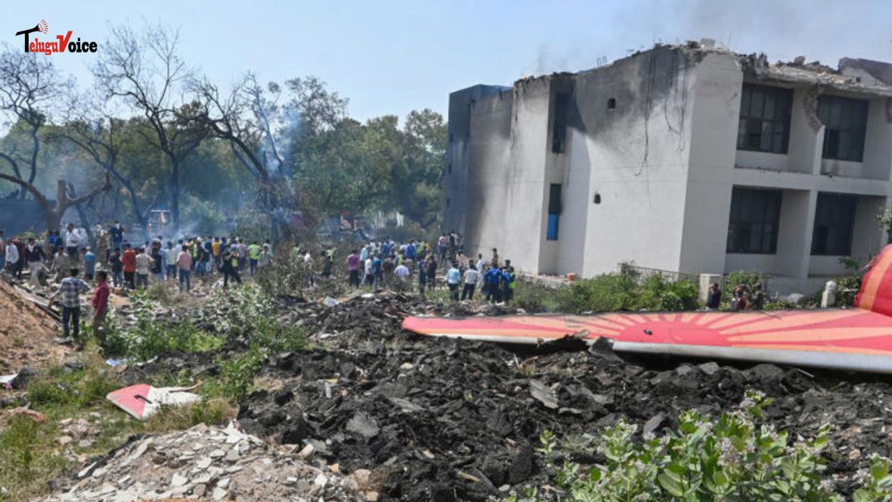 Air India Crash: Pilot’s Final Distress Call Revealed teluguvoice